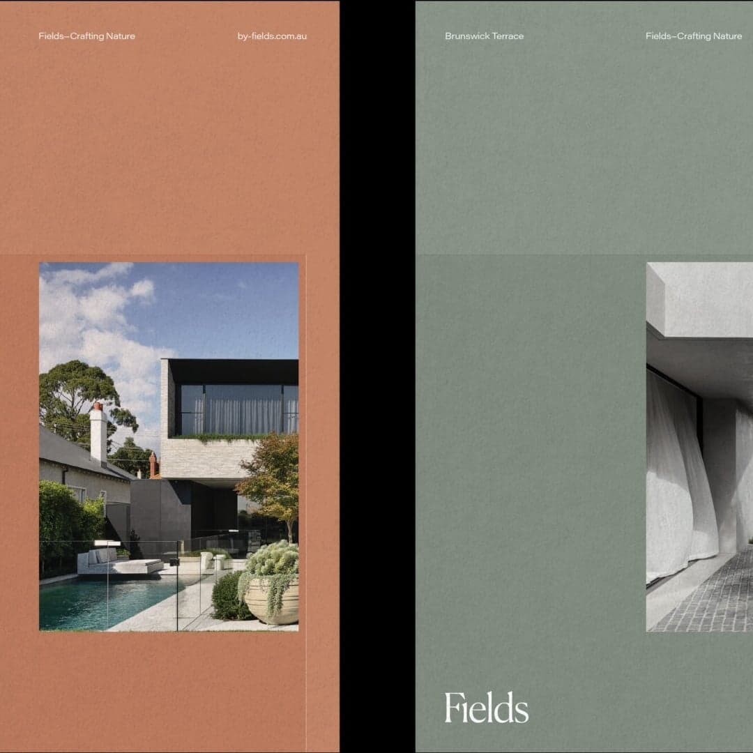 Brand Identity For Fields Landscape Construction