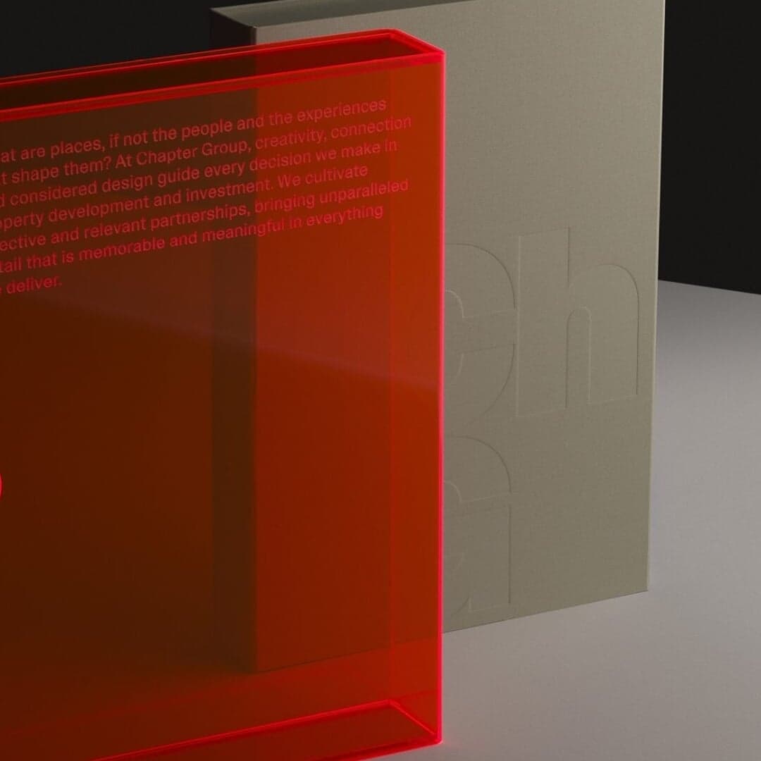 Brand Identity For Chapter Group