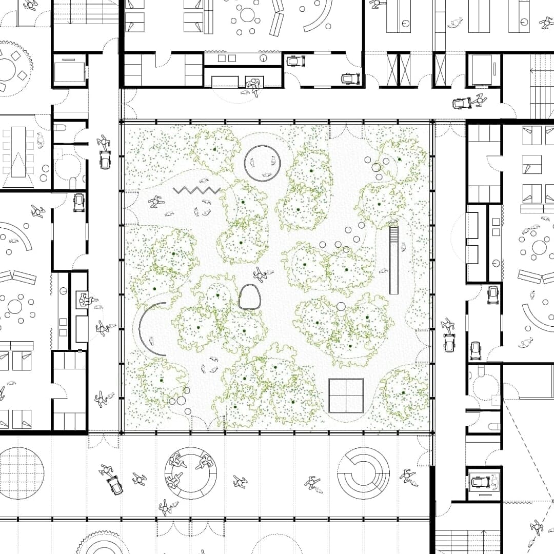 Architectural Design For Kindergarten Fable