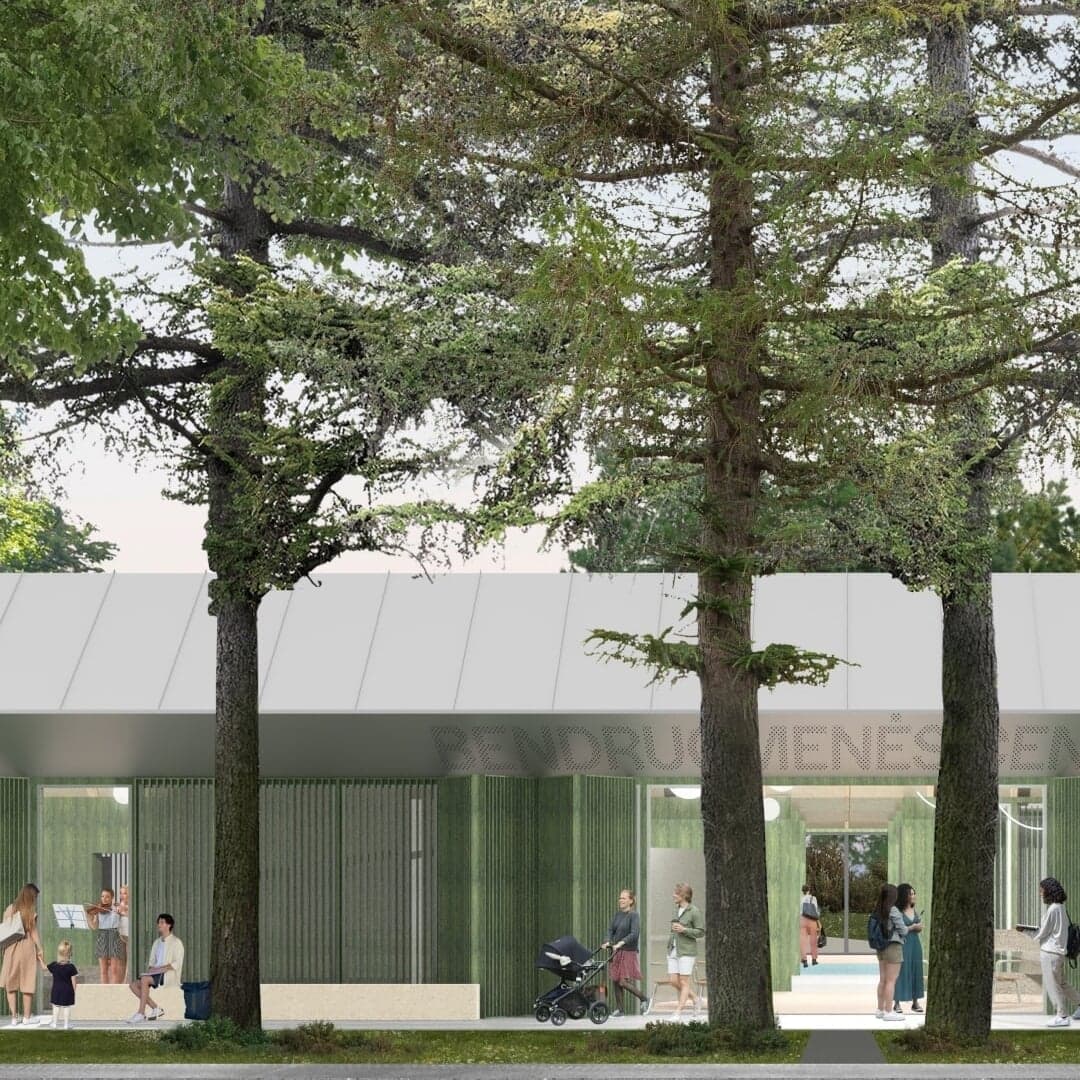Architectural Design For A Community Centre In Pavilnys