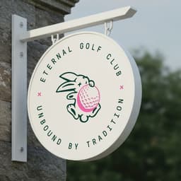 Brand Identity For Eternal Golf Club cover image