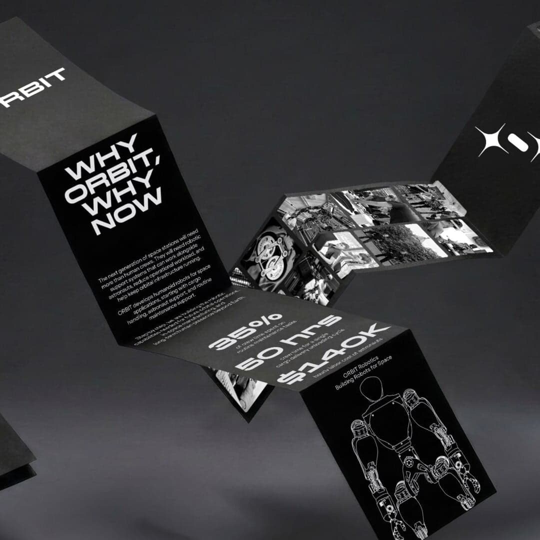 Visual Identity For Orbit Robotics