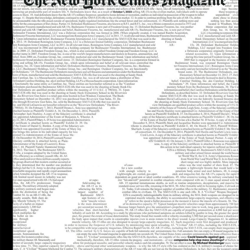 Cover And Opener Design For The New York Times Magazine