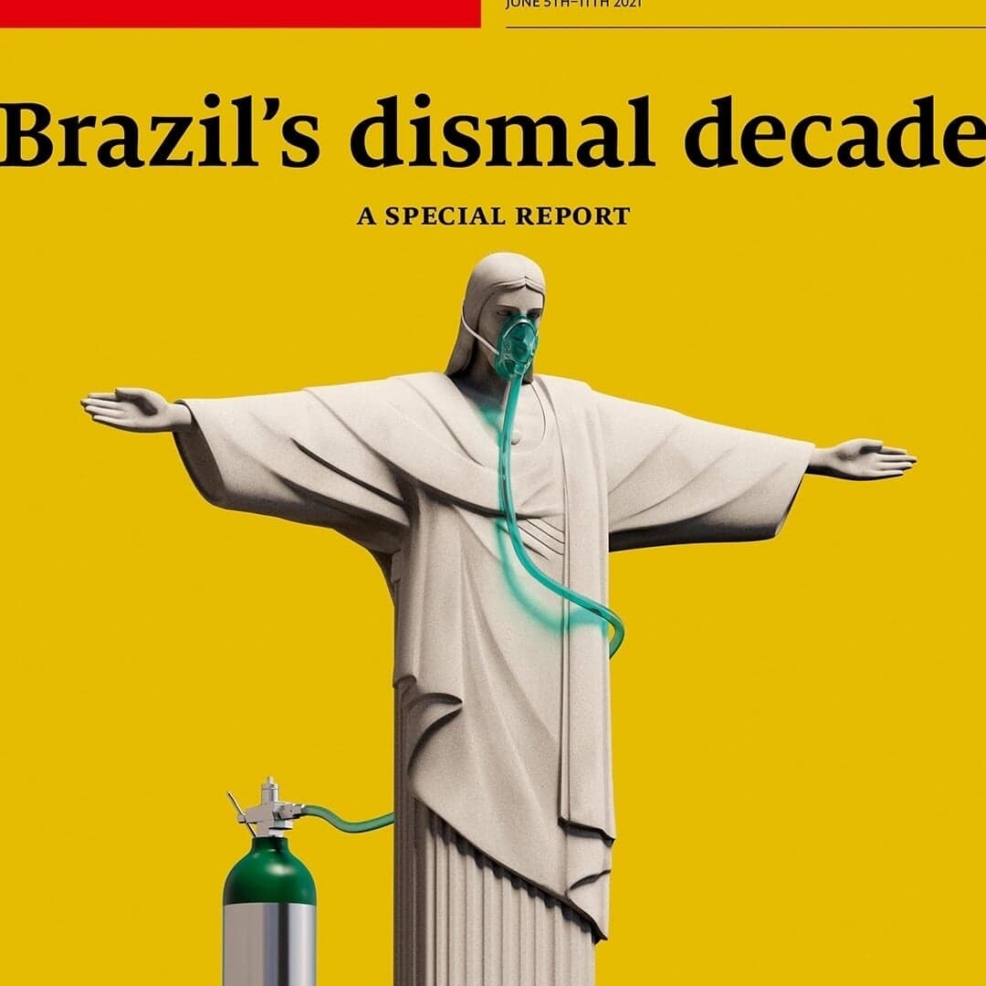 Editorial Illustration For The Economist's Brazil Feature
