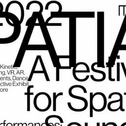 Visual Identity For A Festival Of Spatial Sound cover image