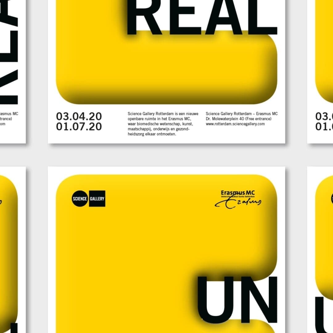 Dynamic Identity And Campaign For Science Gallery Rotterdam Exhibition