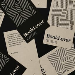 Booklover - Studio Chapeaux design work cover image