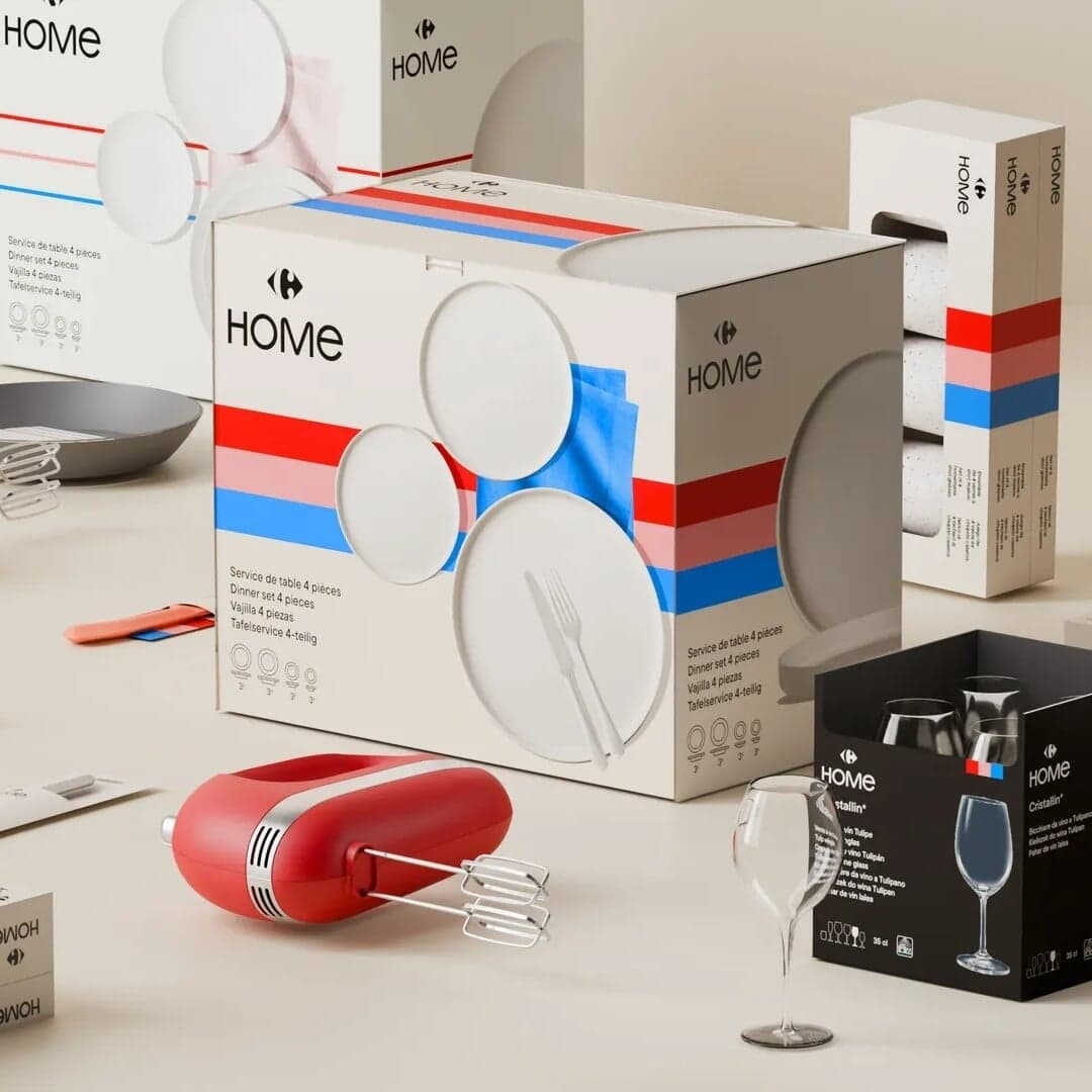 Brand Identity For Carrefour Home