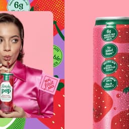 Packaging Design For Simply Pop Prebiotic Soda - thumbnail 1