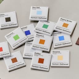 Brand Identity And Packaging For Hunted+gathered Chocolate cover image