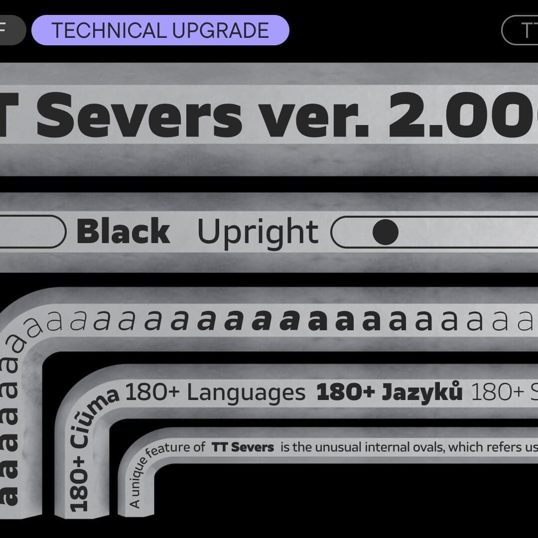 Typeface Design For Tt Severs