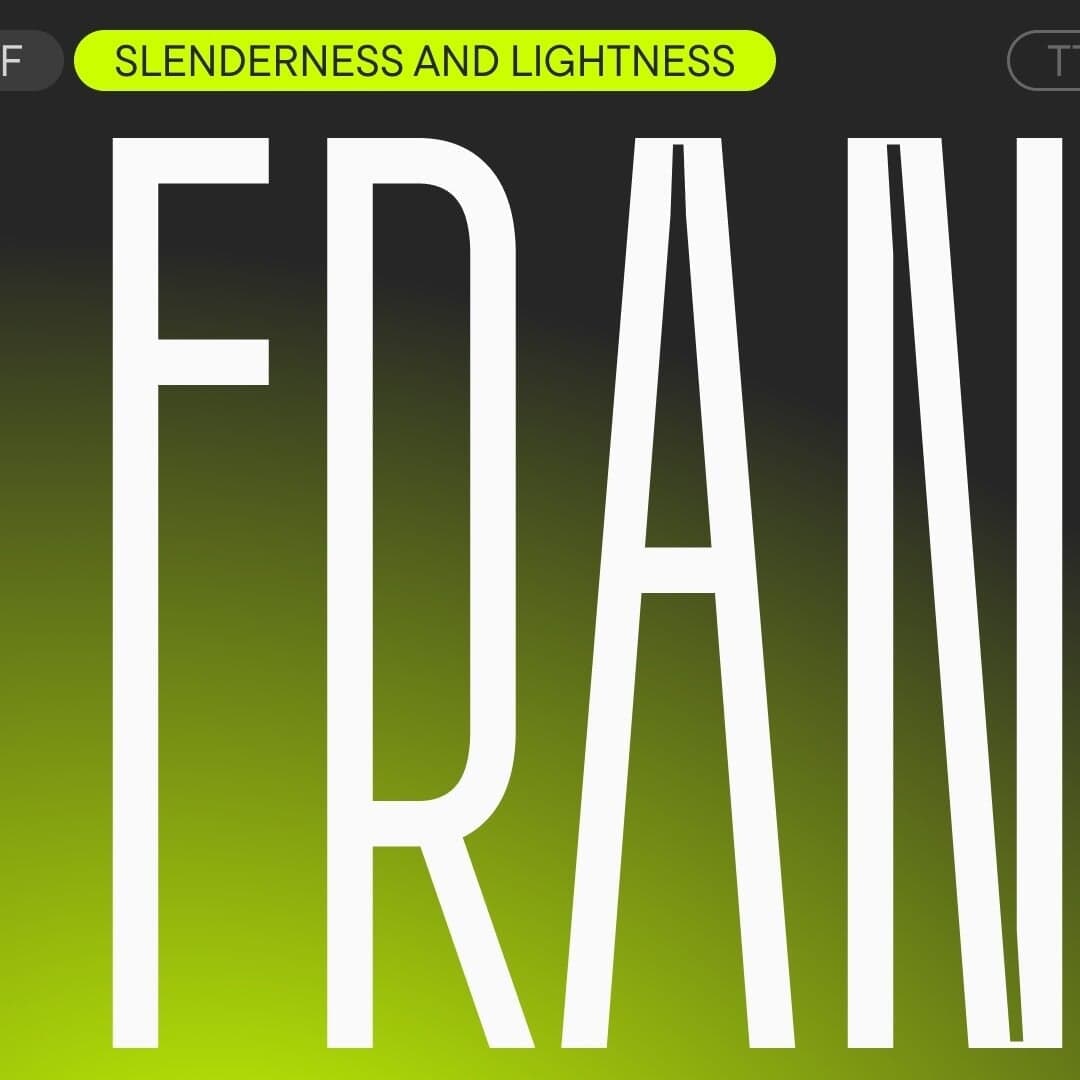 Experimental Typeface Design For Tt Frantz