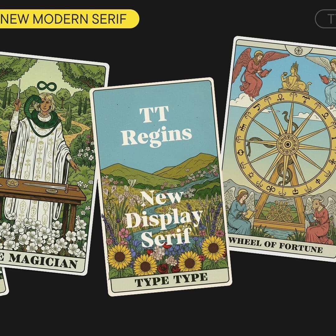 Typeface Design For Tt Regins