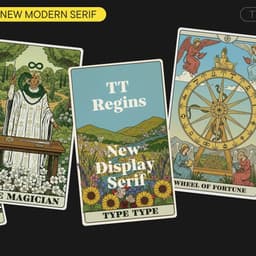 Typeface Design For Tt Regins cover image