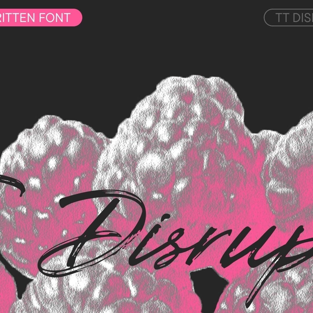 Typeface Design For Tt Disruptors