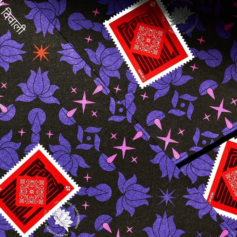 Diwali Stamp