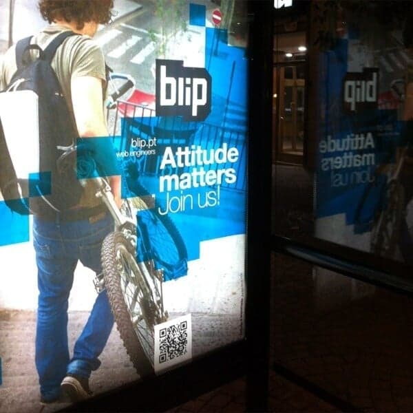 Recruitment Campaign And Office Signage For Blip