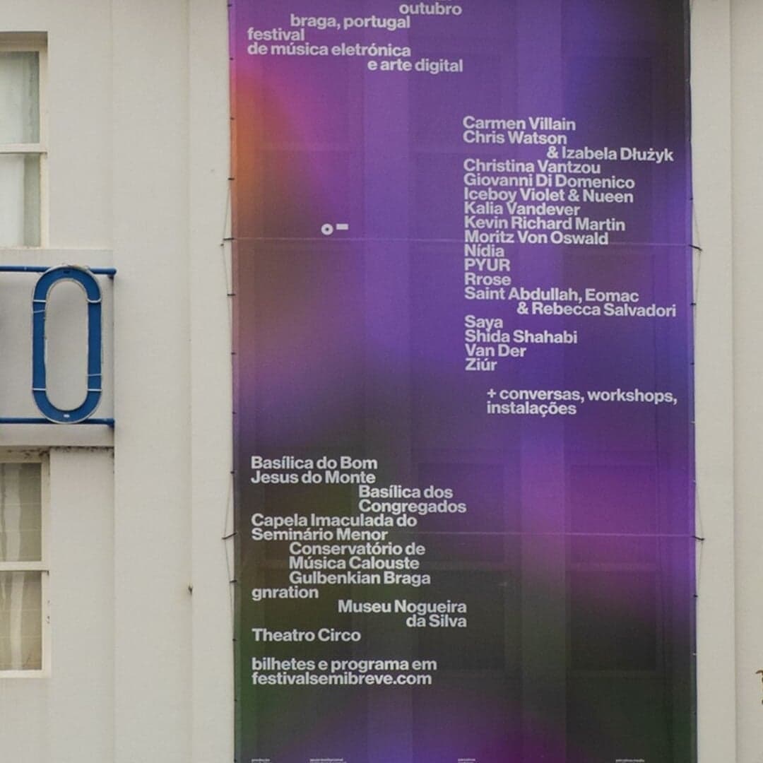 Visual Identity For Semibreve 2024 Festival