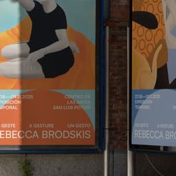 Visual Identity For Rebecca Brodskis Exhibition cover image