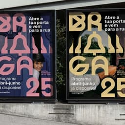Visual Identity For Braga 25 – Portuguese Capital Of Culture cover image