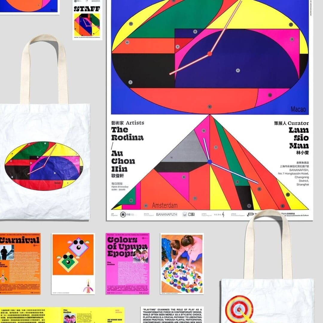 Exhibition Design For Playtime: Au Chon Hin And The Rodina Duo Show