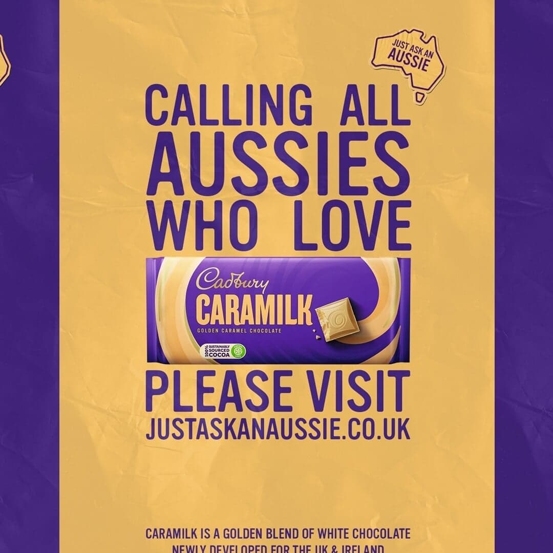 Advertising Campaign For Cadbury Caramilk