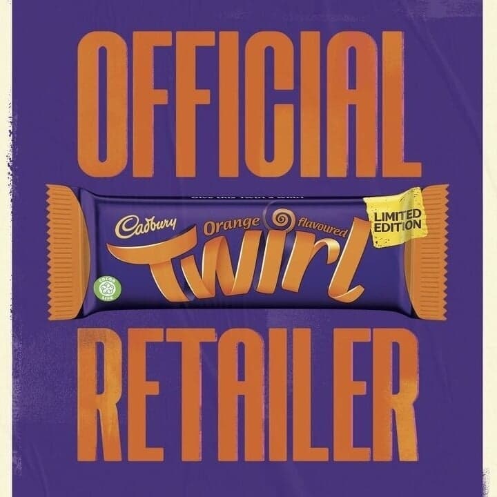 Advertising Campaign For Cadbury Twirl Orange
