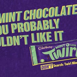 Un-advertising Campaign For Cadbury Twirl Mint - thumbnail 1