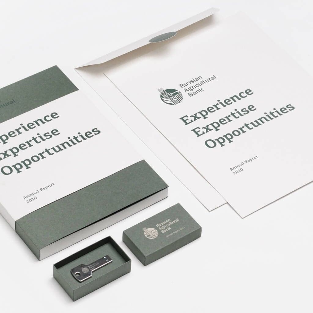 Annual Report Design For Rosselkhozbank