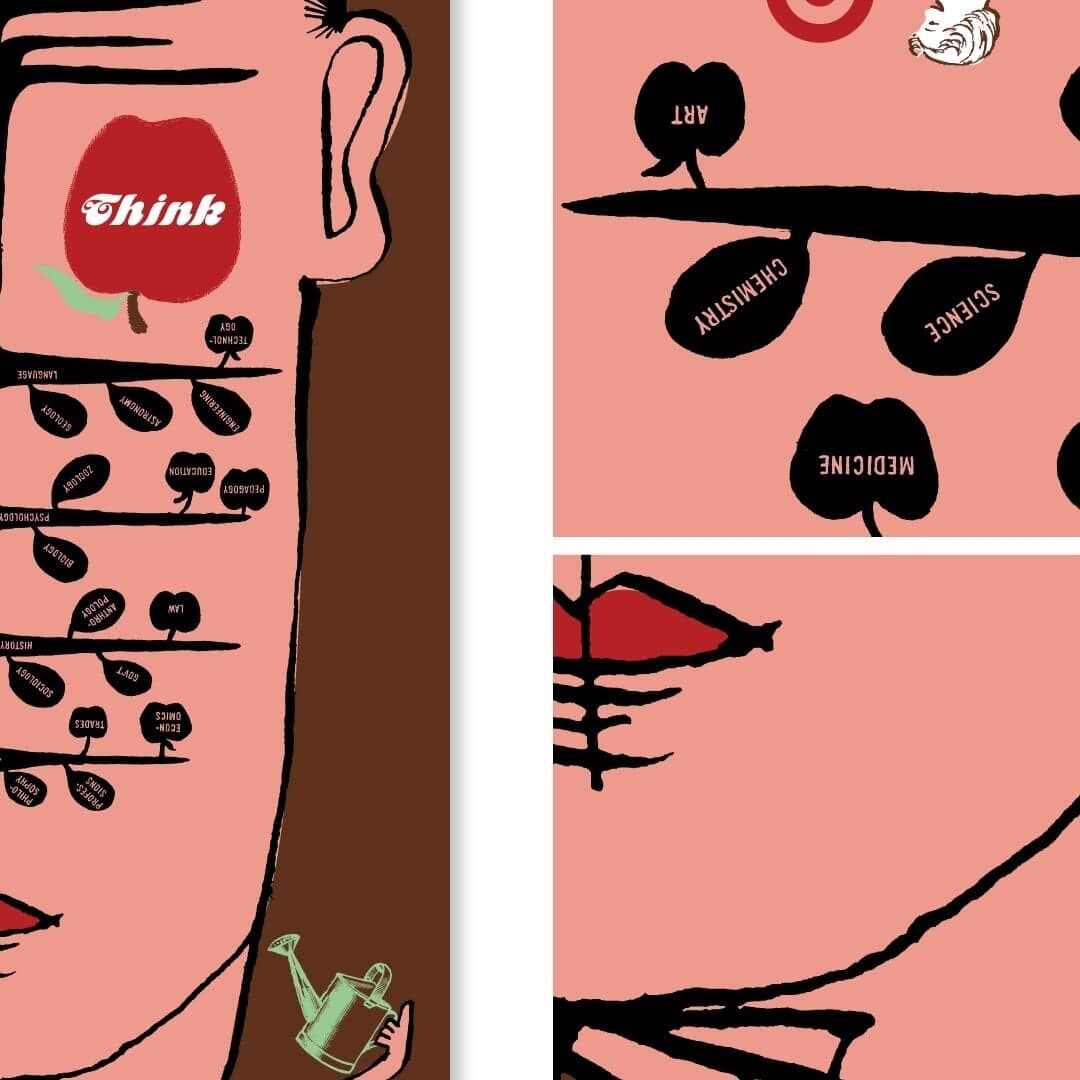 Poster Design For Target Think Campaign