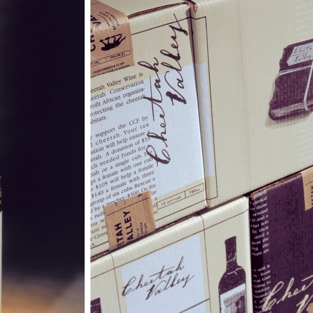 Packaging Design For Cheetah Valley Wine