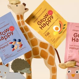 Brand Identity And Packaging For Growhappy Allergen Introduction Foods cover image