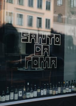 Brand Identity For Santo Da Roma Restaurant And Deli - thumbnail 2