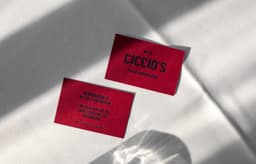 Brand Identity For Ciccio's Restaurant - thumbnail 6