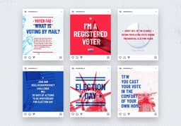 Social Media Campaign And Brand Identity For Vote.org - thumbnail 8