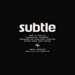 Visual Identity And Website Design For Subtle Computing - thumbnail 3