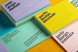 Visual Identity For Porto Design Biennale - thumbnail 3