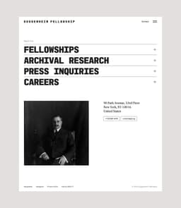 A Digital Home For A Storied Fellowship Foundation  - thumbnail 3