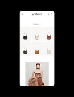 Website Redesign For A Luxury Fashion House  - thumbnail 3