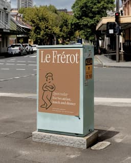 Brand Identity For Le Frérot - thumbnail 7