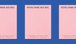 Brand Identity For Hotel Park Ave - thumbnail 9