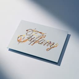 Luxury Invitation Design For Tiffany & Co. Blue Book 2026 - thumbnail 2