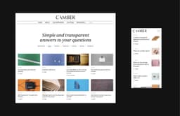 Brand Refresh And Content Design For Camber Private Wealth - thumbnail 2