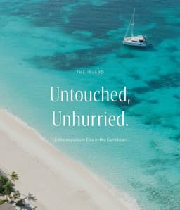 Website And Brochure Design For The Beach Club Barbuda - thumbnail 2