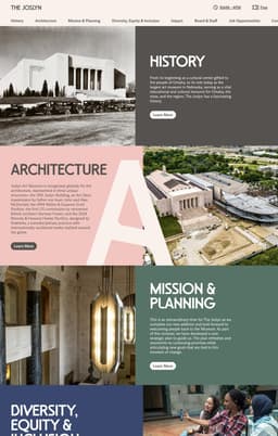 Website Design And Development For The Joslyn - thumbnail 6