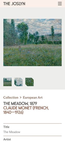Website Design And Development For The Joslyn - thumbnail 9