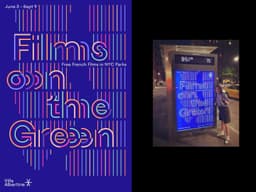 Visual Identity For Films On The Green Festival - thumbnail 2