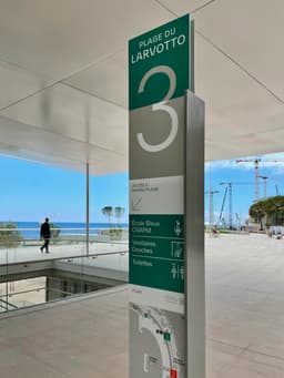 Environmental Signage For Monaco Public Beach - thumbnail 3