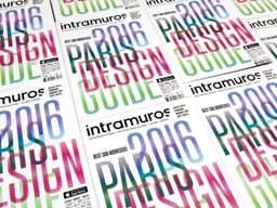 Editorial Design For Paris Design Guide 2016 - thumbnail 2