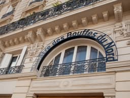 Exterior Signage For Théâtre Des Bouffes Du Nord - thumbnail 3